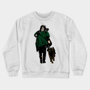 daryl dixen and dog Crewneck Sweatshirt